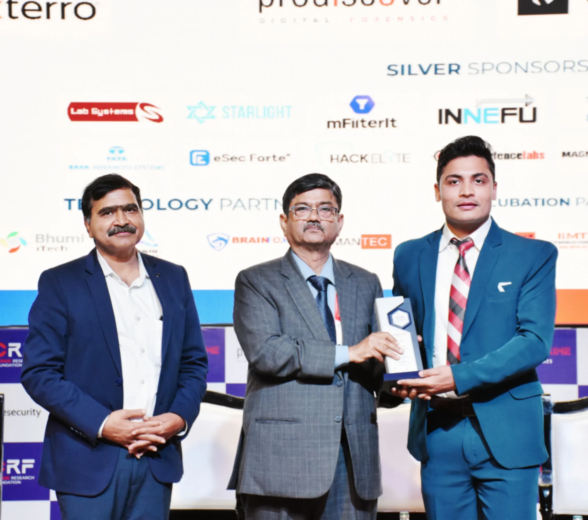Brainfox Infotech Wins Prestigious Award for Best Cyber Security Practices in Website Development at Future Crime Summit 2025